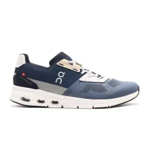 On Cloud Swiss Engineering Metal Navy Shoes for Men
