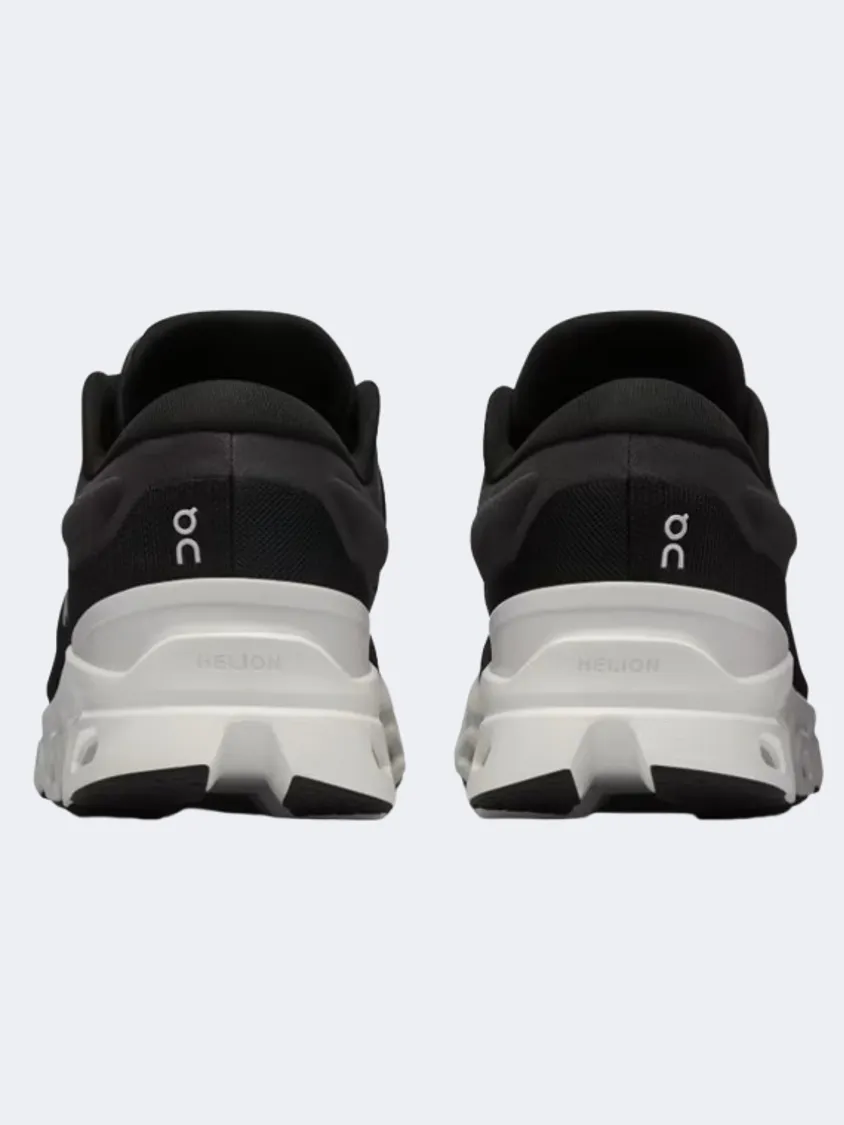 On Cloudstratus 3 Women Running Shoes Black/Frost