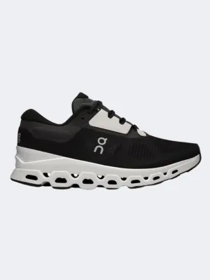 On Cloudstratus 3 Women Running Shoes Black/Frost