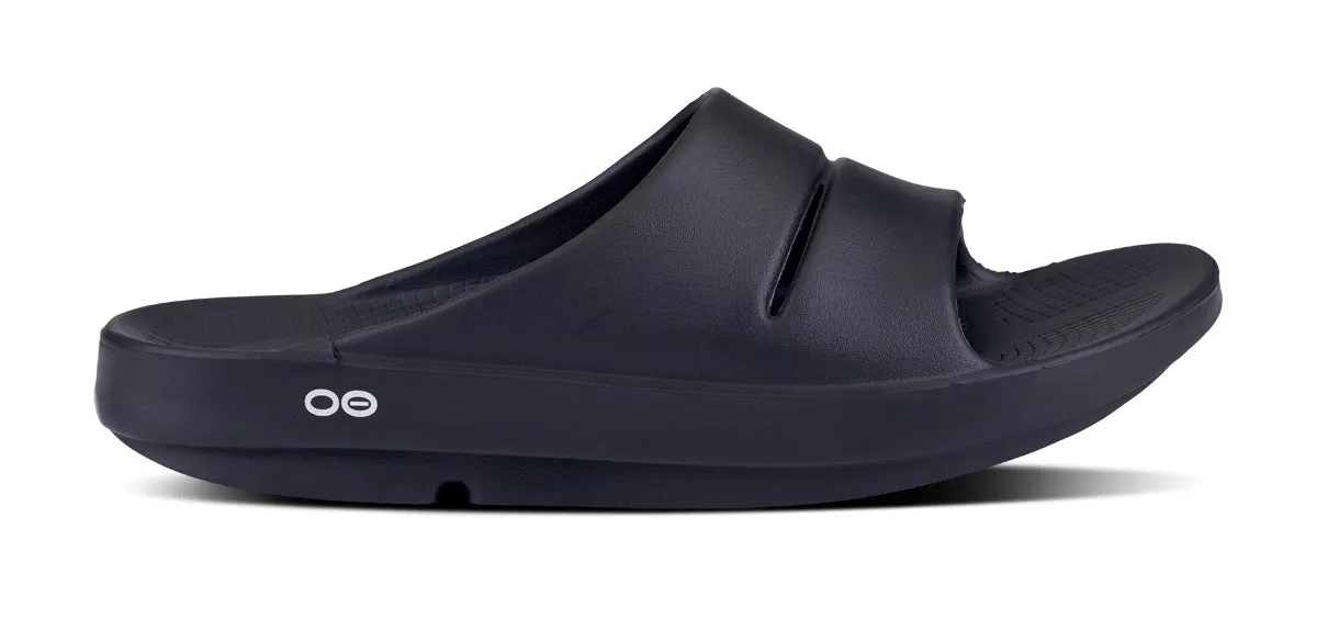 OOFOS Men's OOahh Slide - Black
