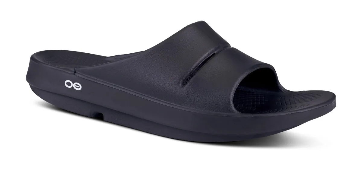 OOFOS Men's OOahh Slide - Black