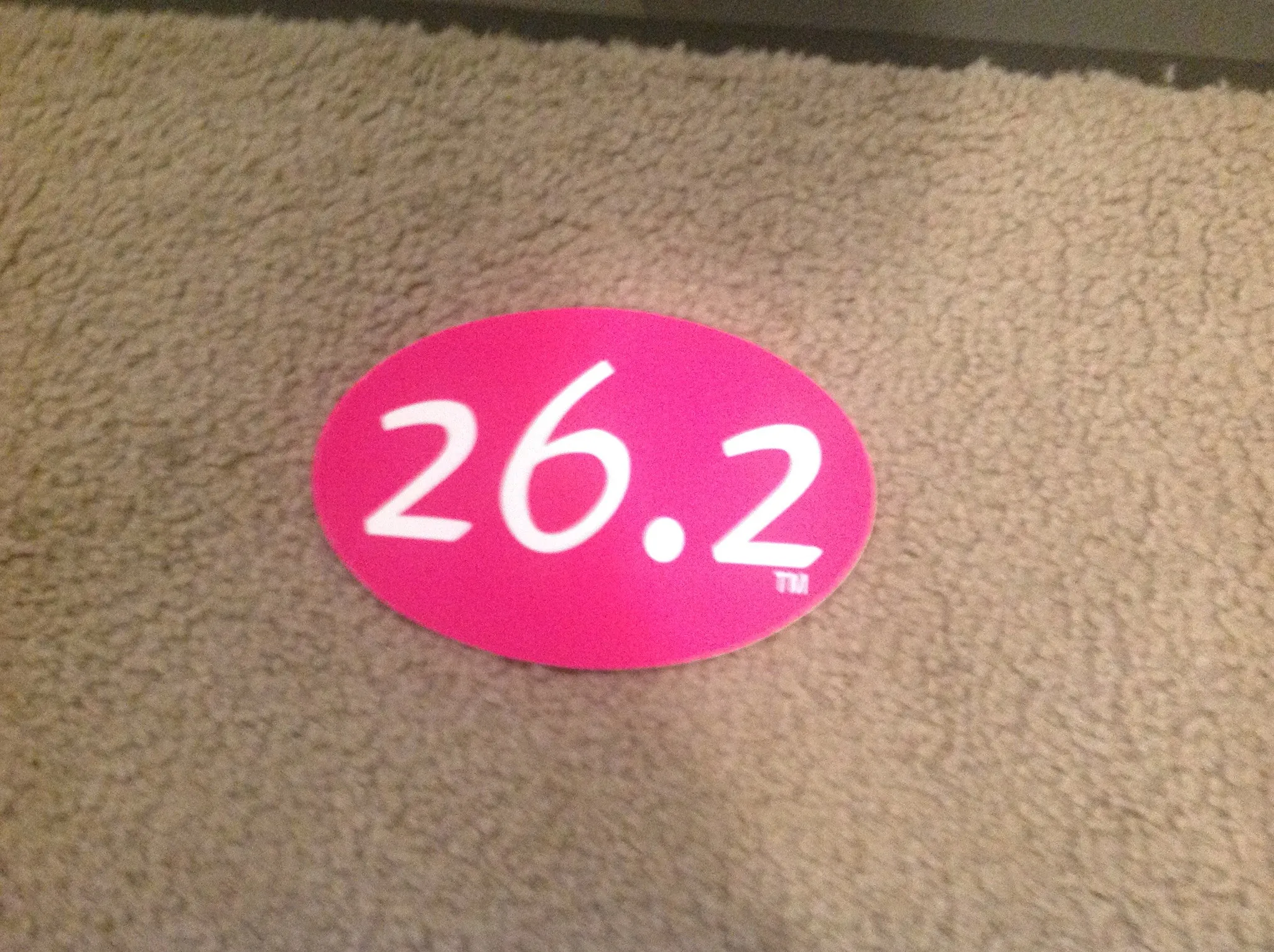 Oval Stickers 5.75x 3.5 (approx)
