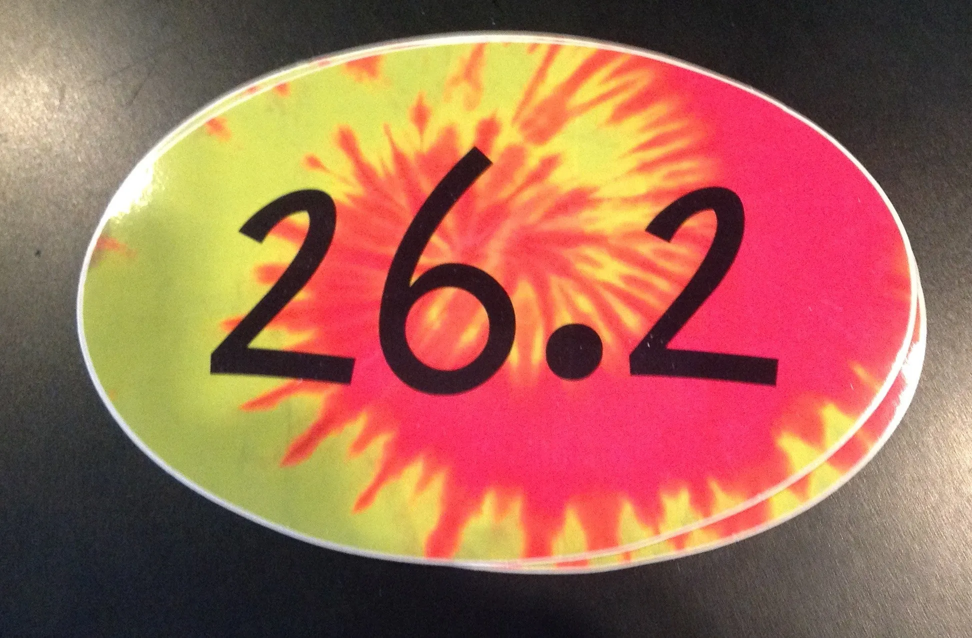 Oval Stickers 5.75x 3.5 (approx)