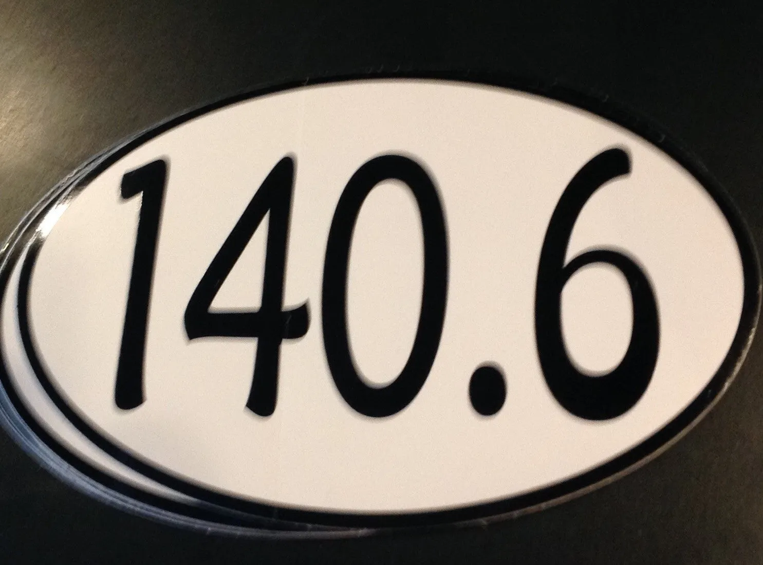 Oval Stickers 5.75x 3.5 (approx)
