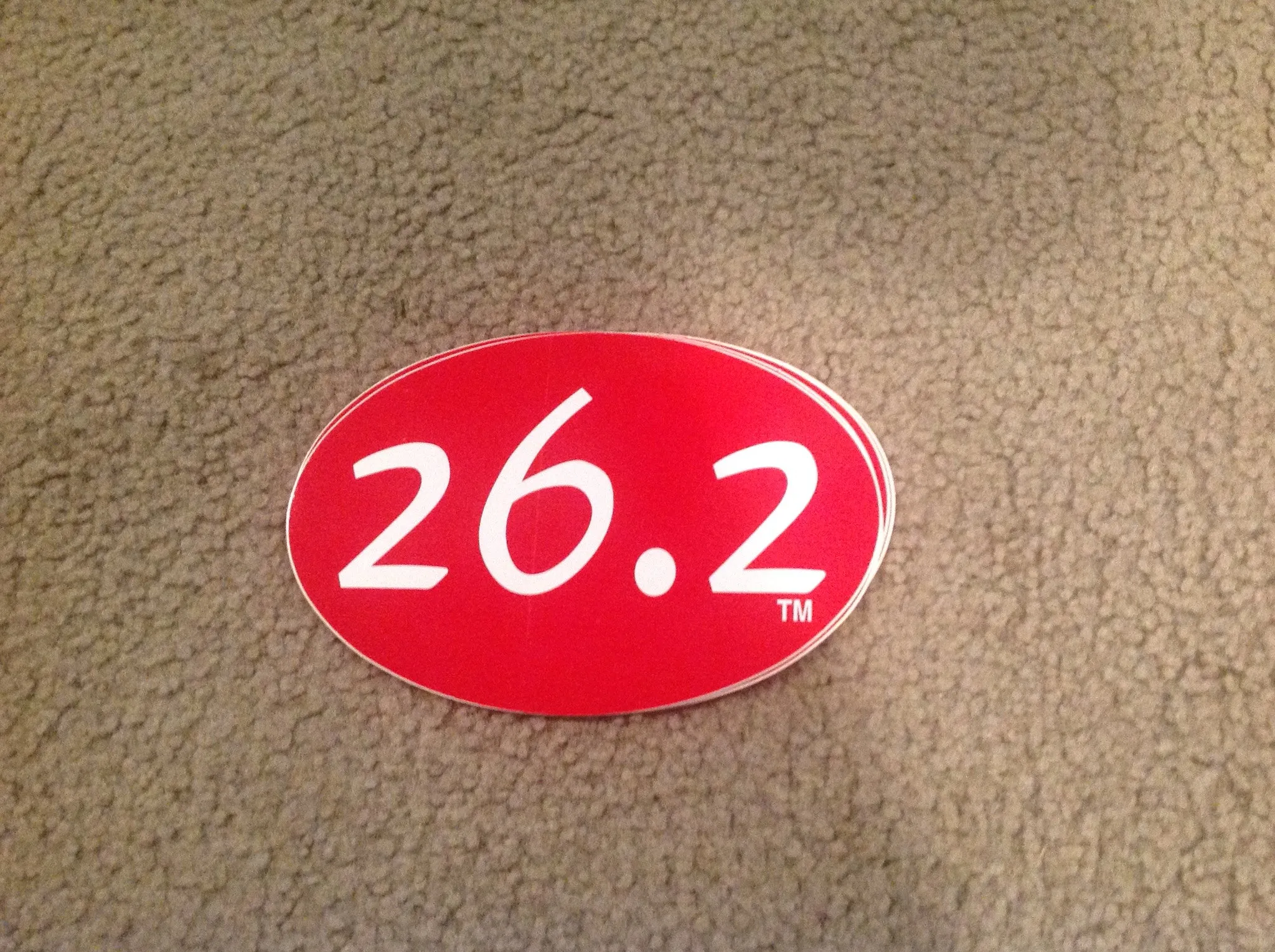 Oval Stickers 5.75x 3.5 (approx)