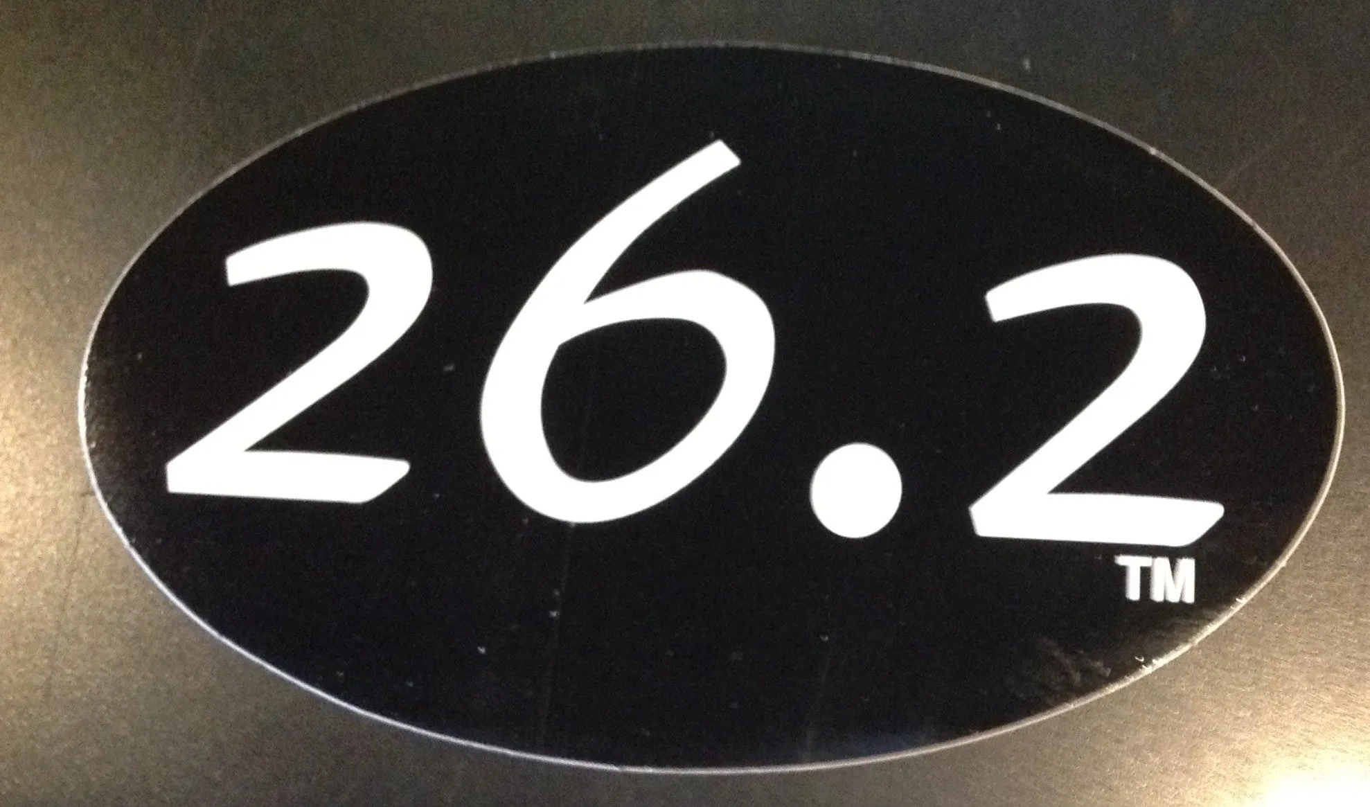 Oval Stickers 5.75x 3.5 (approx)