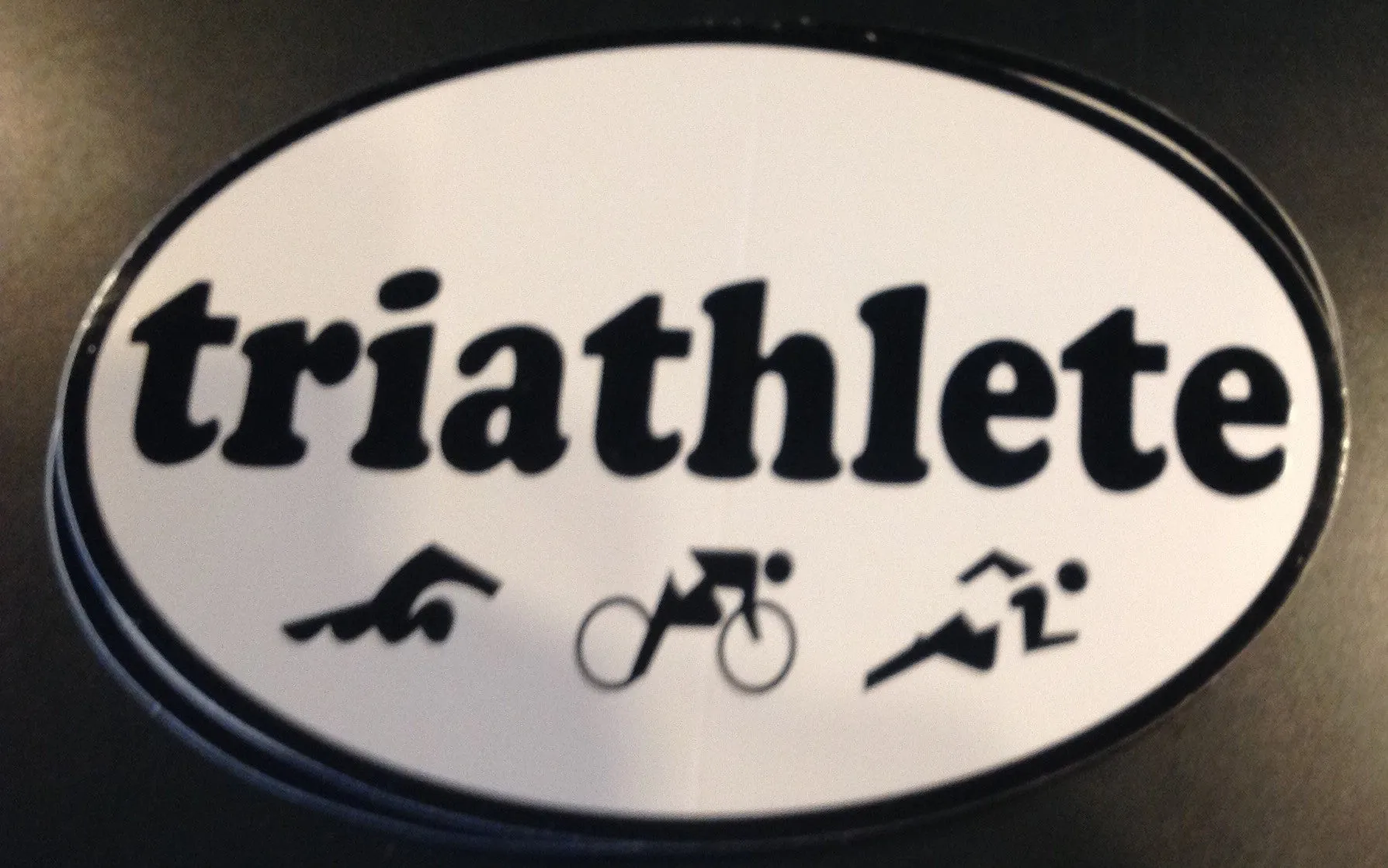Oval Stickers 5.75x 3.5 (approx)