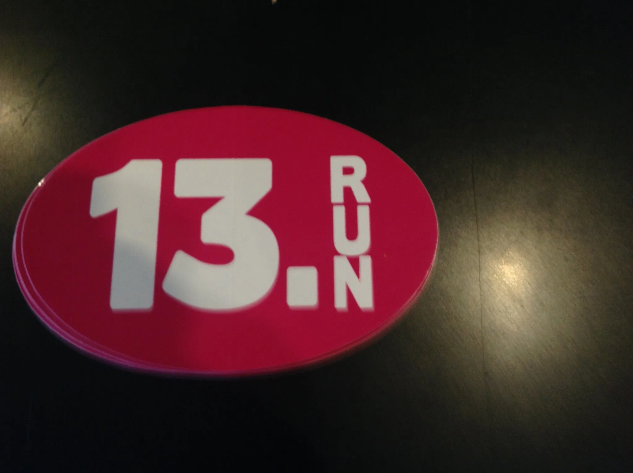 Oval Stickers 5.75x 3.5 (approx)