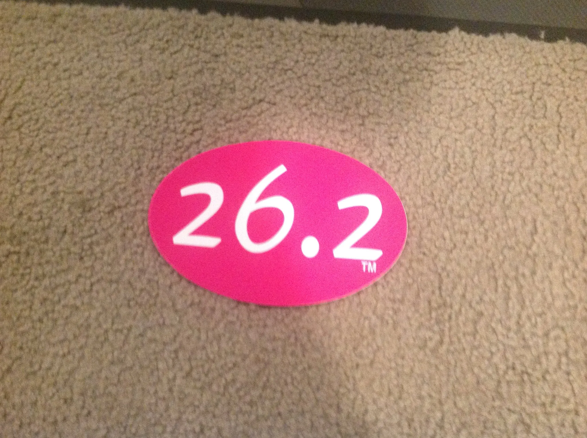 Oval Stickers 5.75x 3.5 (approx)