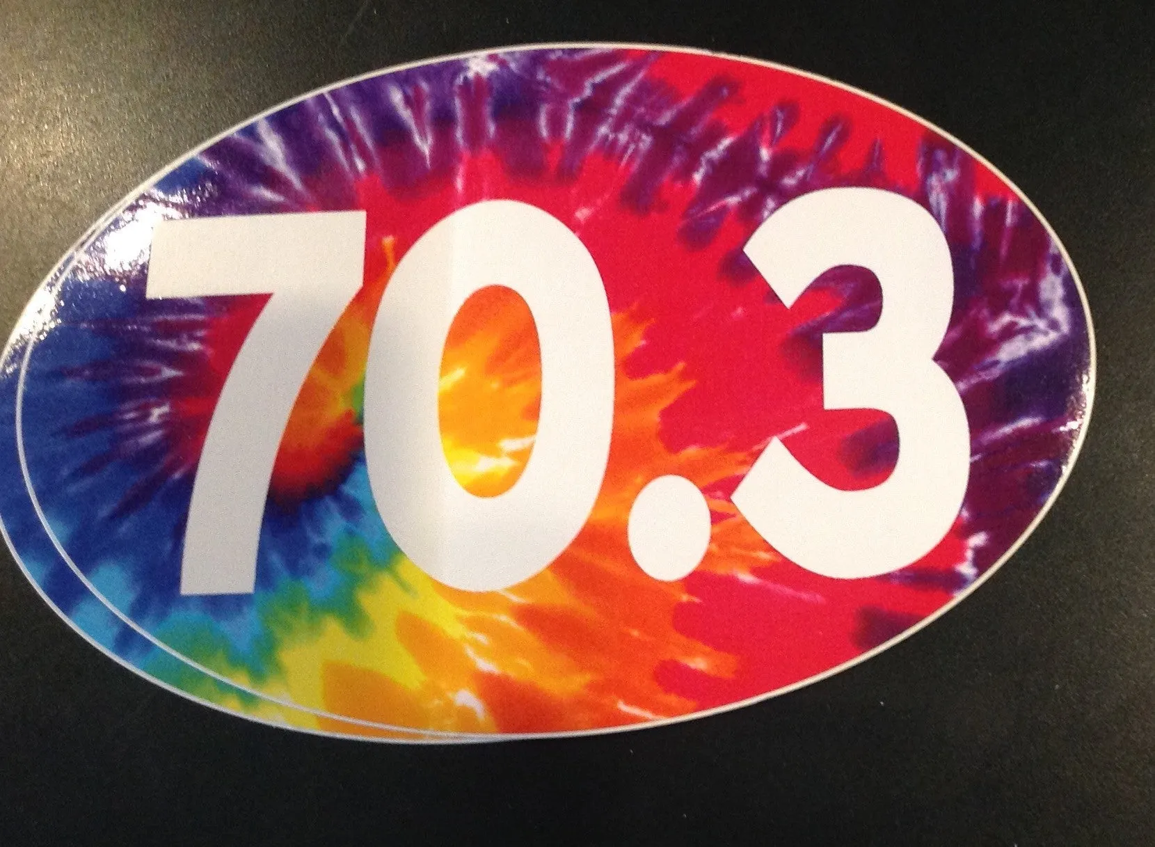 Oval Stickers 5.75x 3.5 (approx)