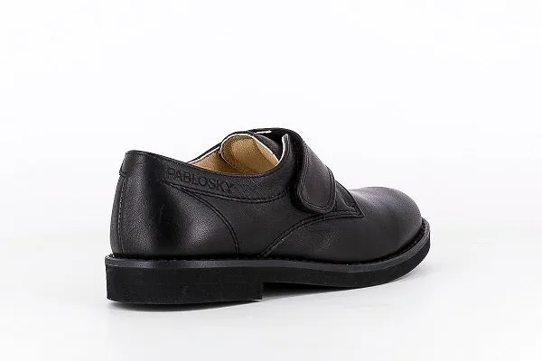 Pablosky Kids Nude Leather Velcro Boys Shoe - 723130