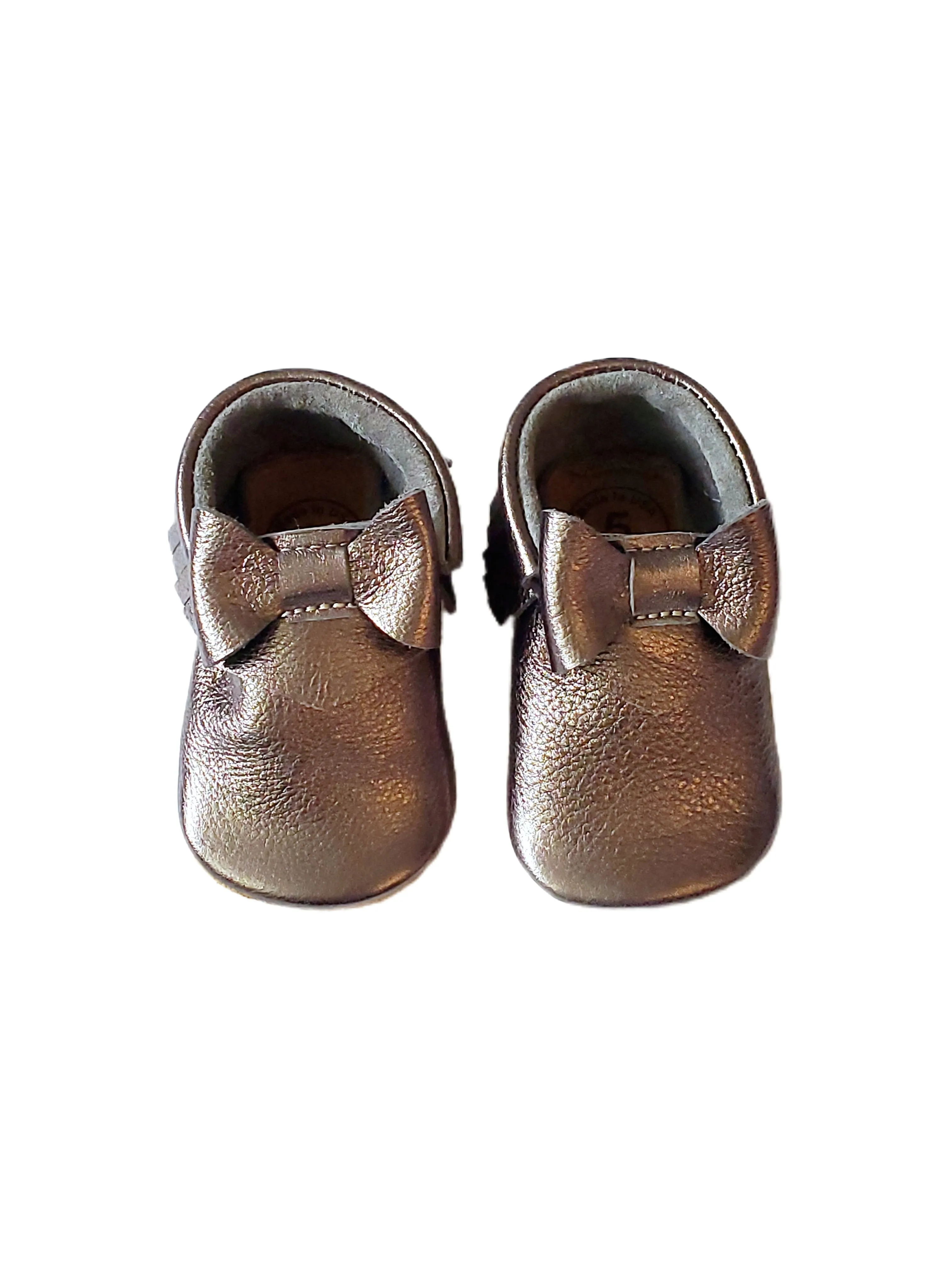 Pewter Bow Moccasin