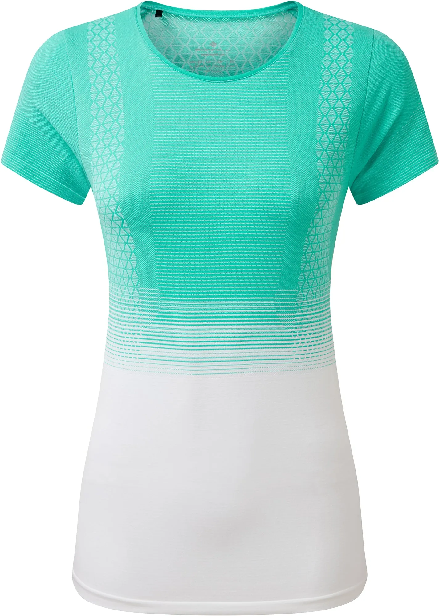 Ronhill Tech Marathon Short Sleeve Womens Running Top - Green