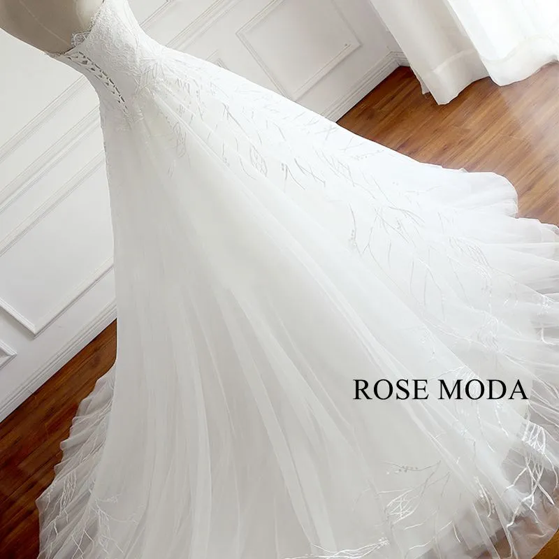 Rosemoda Special Lace Ball Gown Wedding Dress
