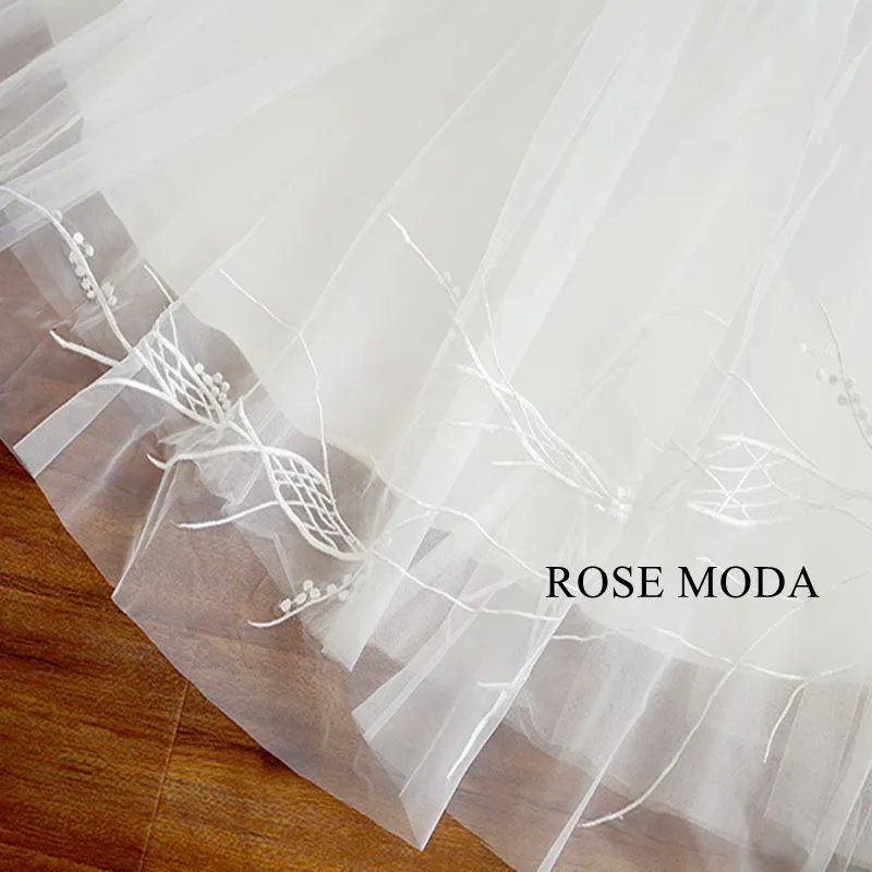Rosemoda Special Lace Ball Gown Wedding Dress