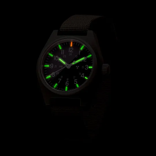 SAGE GREEN GENERAL PURPOSE QUARTZ (GPQ) - 34MM
