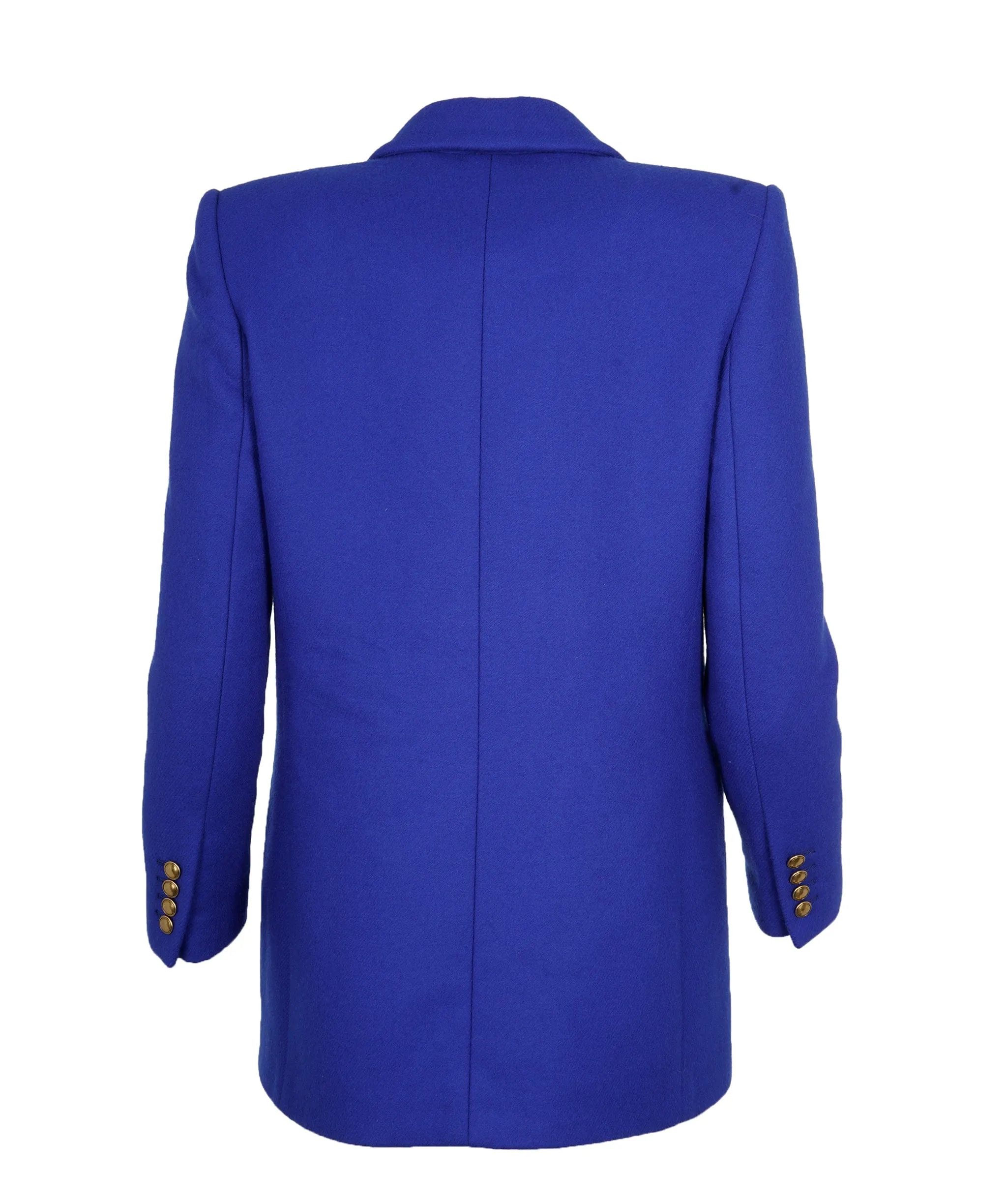 Saint Laurent Electric Blue Double breasted jacket  ALC1023