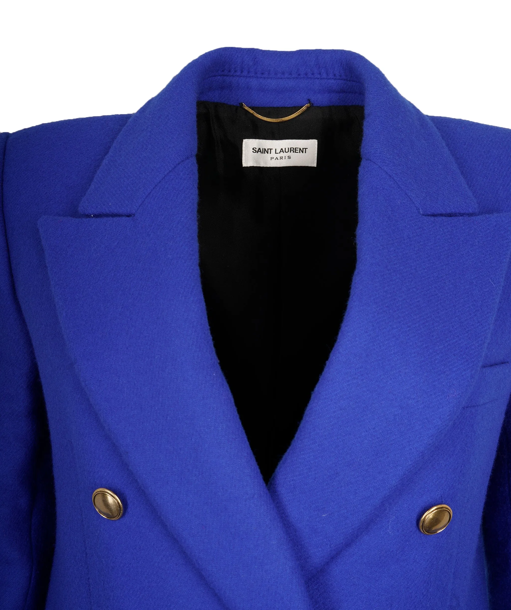 Saint Laurent Electric Blue Double breasted jacket  ALC1023