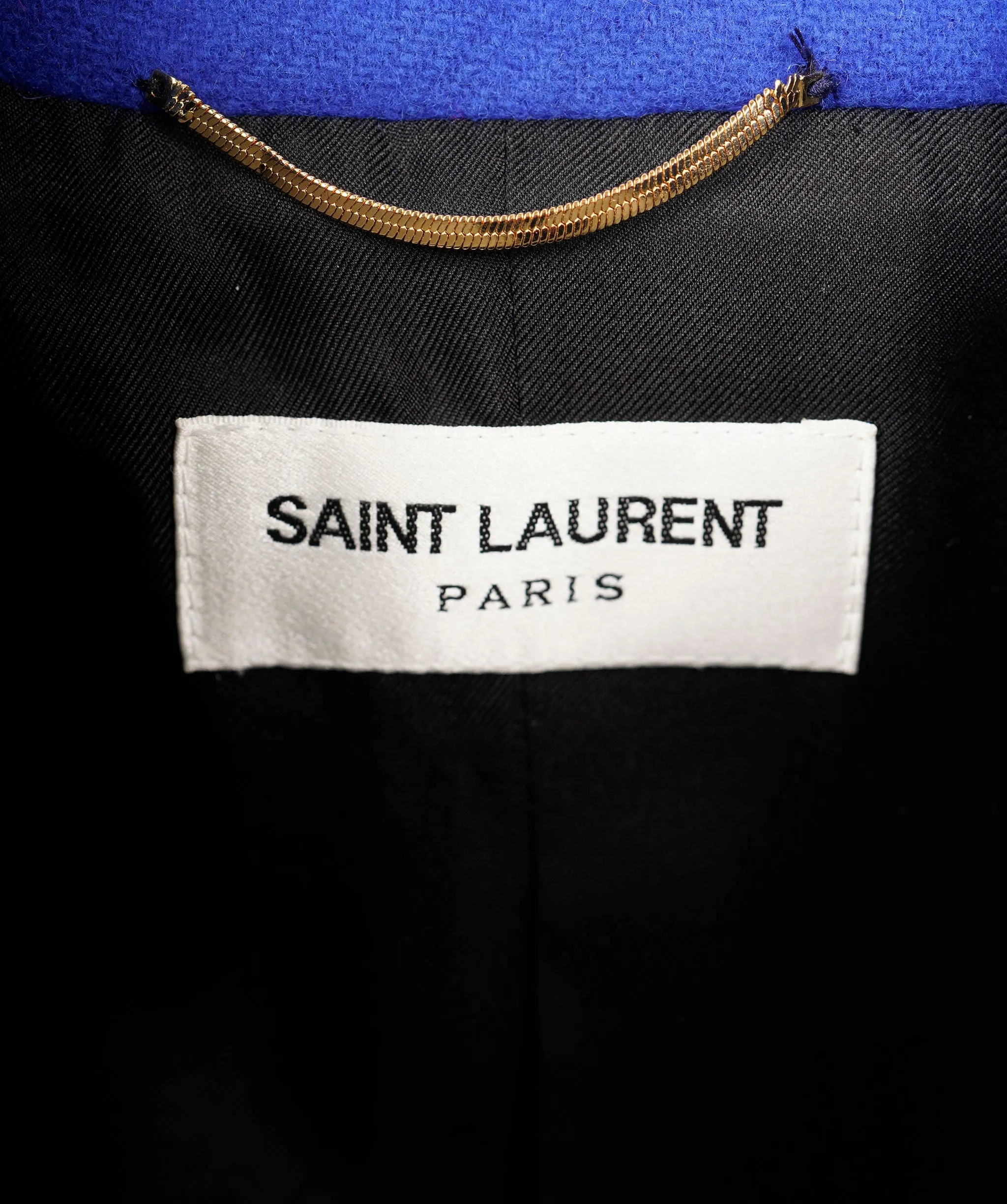 Saint Laurent Electric Blue Double breasted jacket  ALC1023