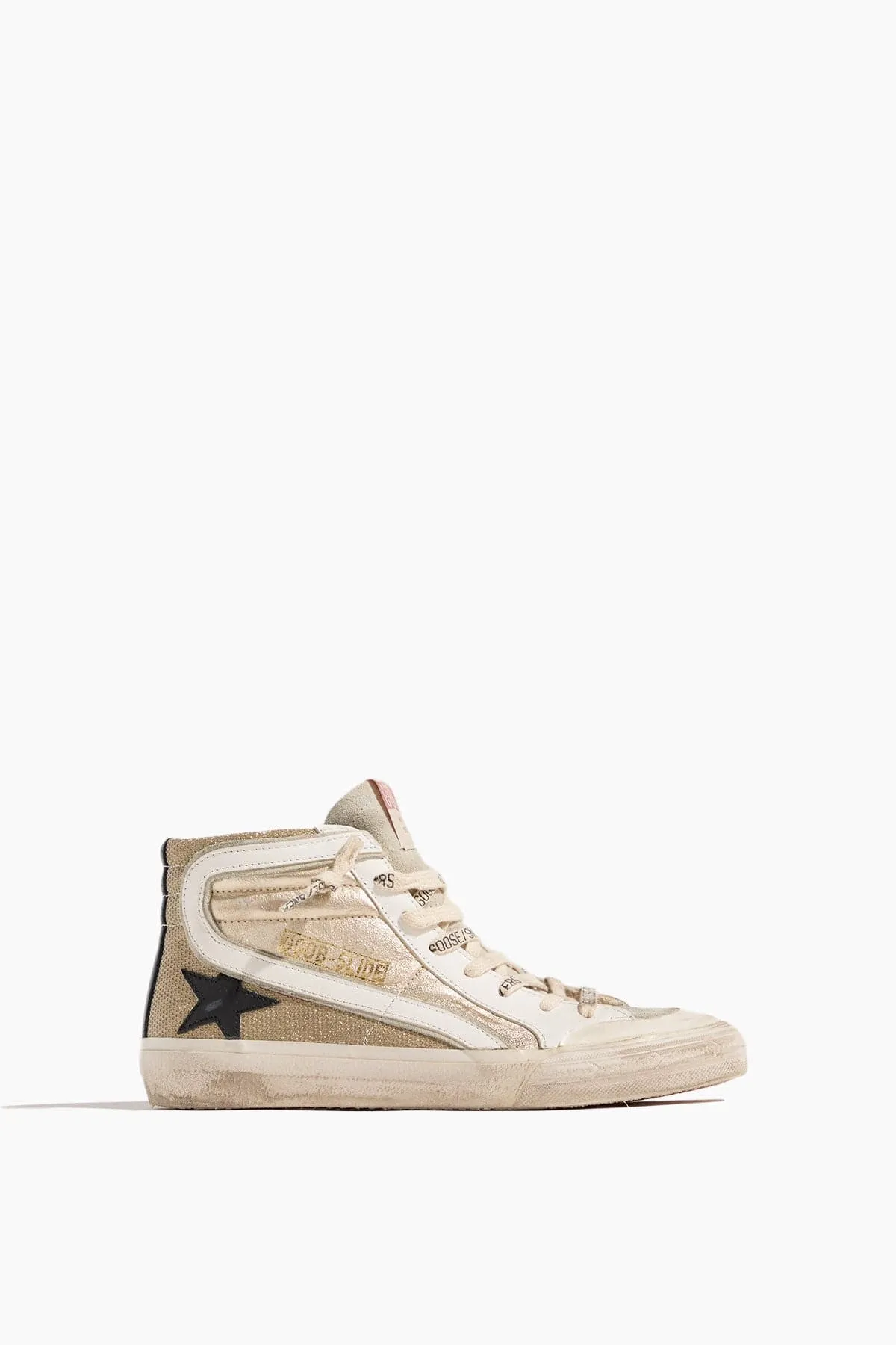 Slide Penstar Sneaker in Platinum/Gold/Ice/Black/White