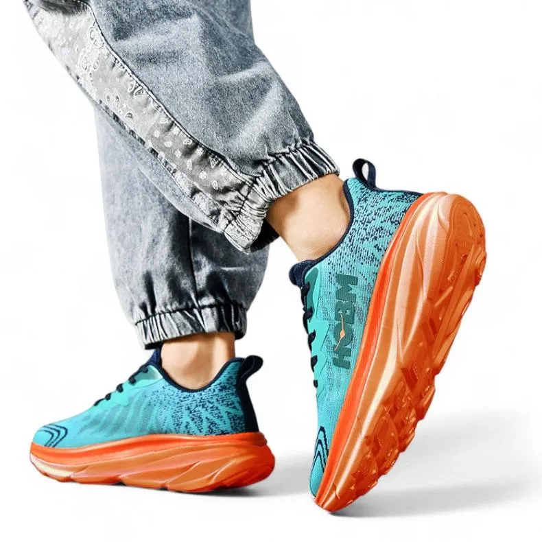 Soofeet Orthopedic Men Breathable Sneaker Non-Slip Walking Stand All Day Comfort Shoes