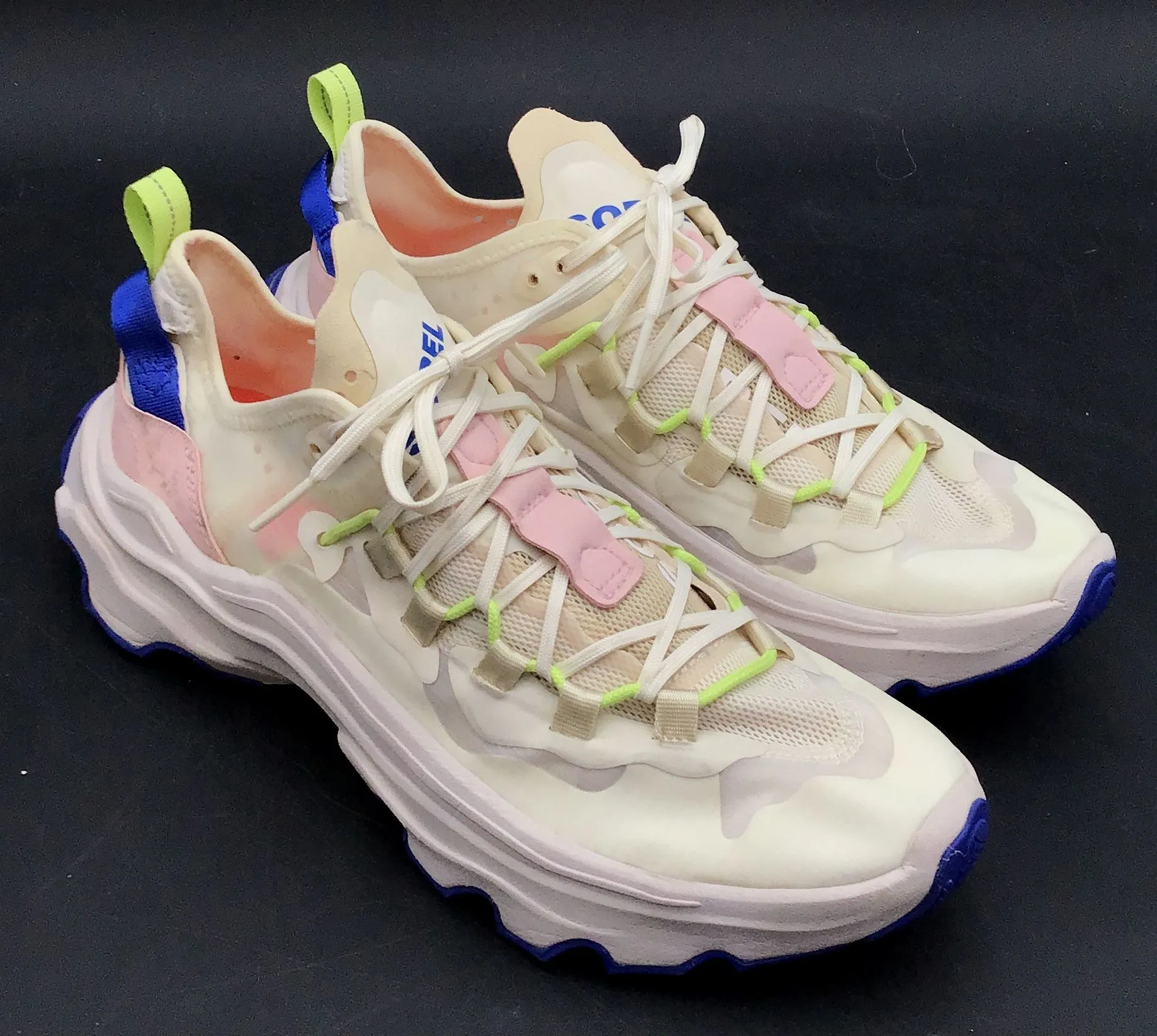 Sorel Women's Kinetic Breakthru Tech NL4691-192 White Athletic Shoes - Size 10