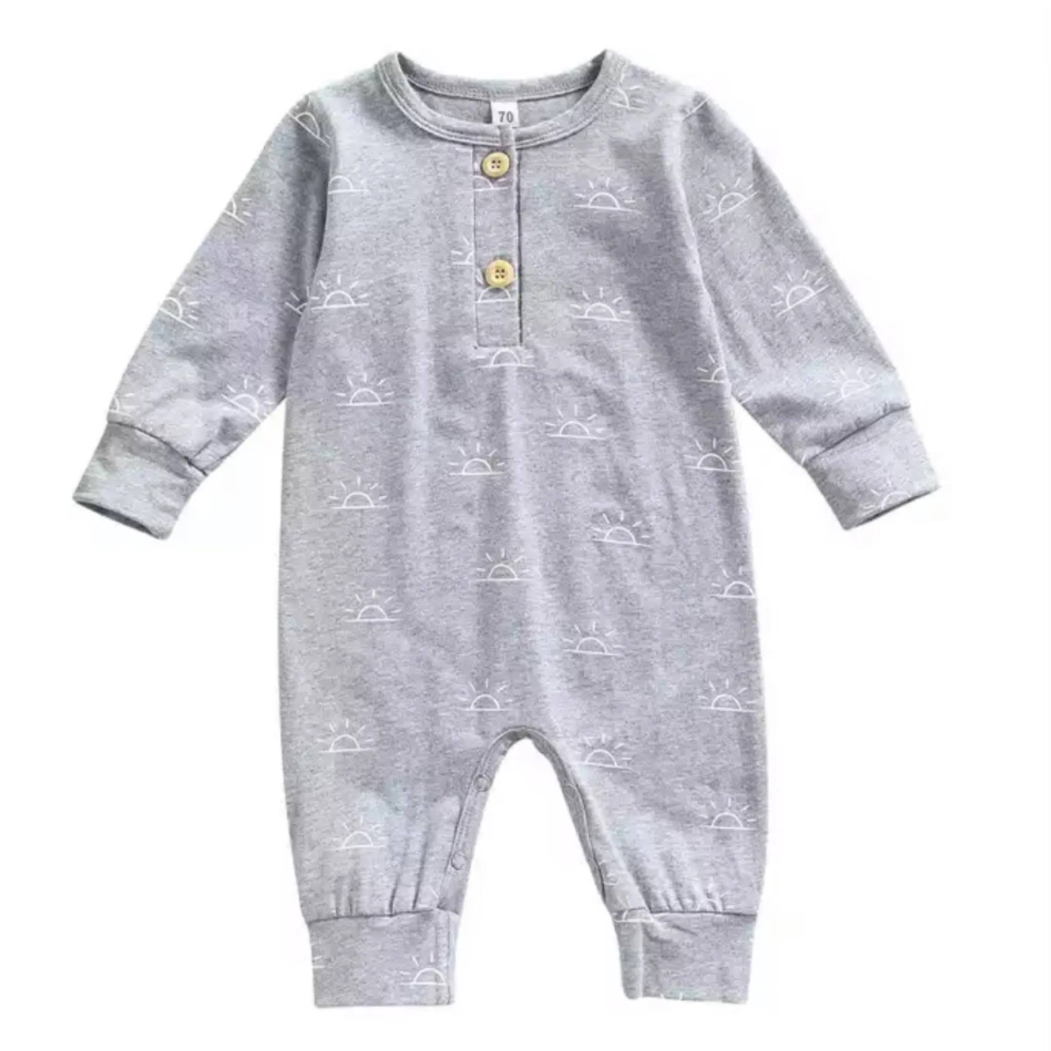 Sunny Days Long Sleeve Romper