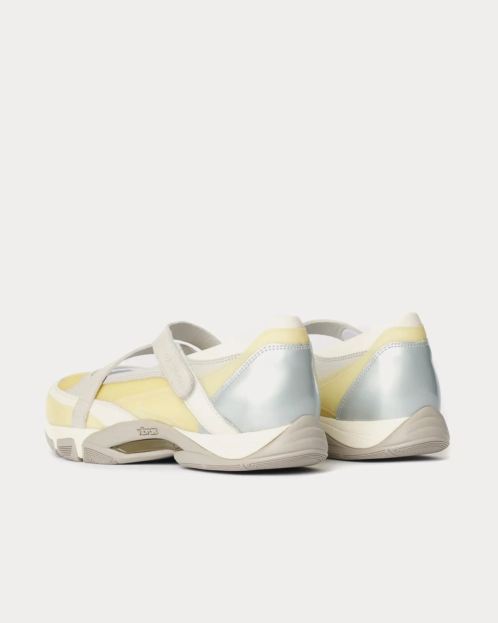 Sweetheart Sport Leather Technical Acid Slip On Sneakers