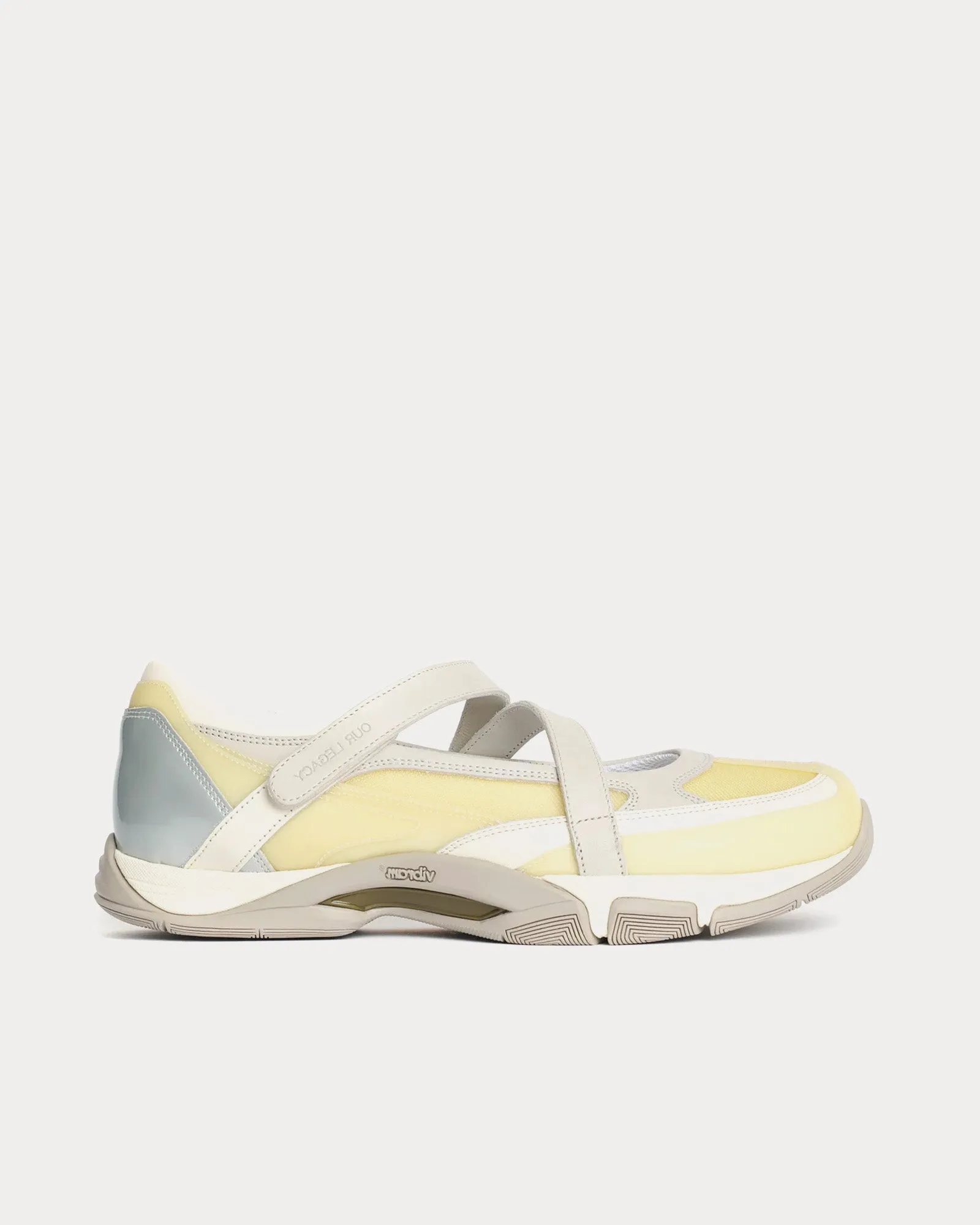 Sweetheart Sport Leather Technical Acid Slip On Sneakers