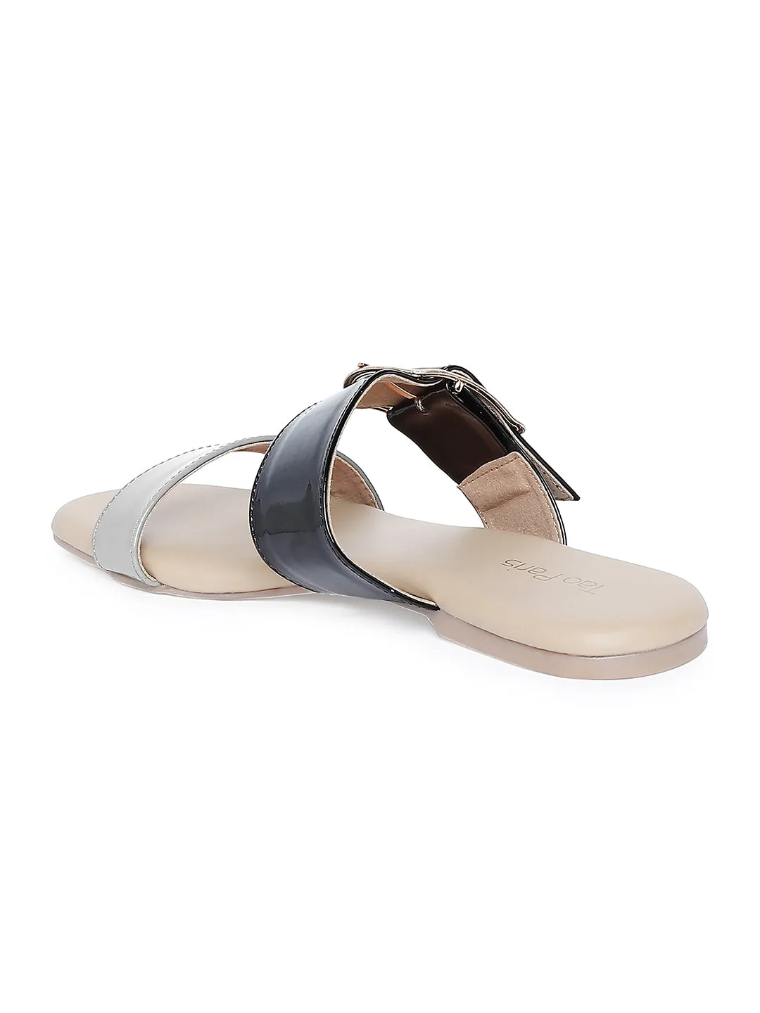 Tao Paris Ivy 10015-02 Grey Solid Flats