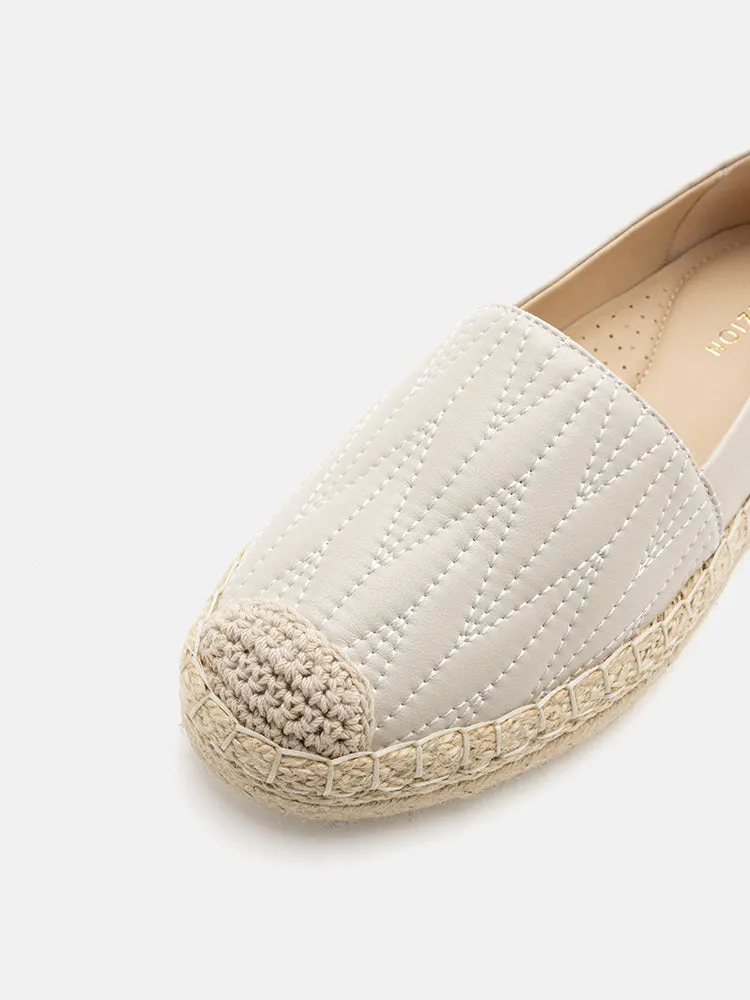 Taryn Leather Espadrilles