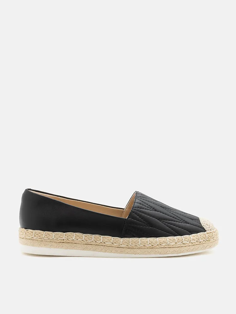 Taryn Leather Espadrilles