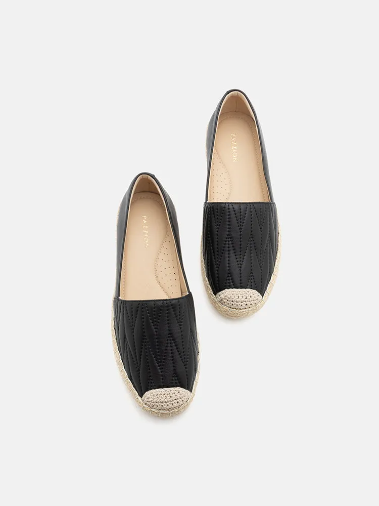 Taryn Leather Espadrilles