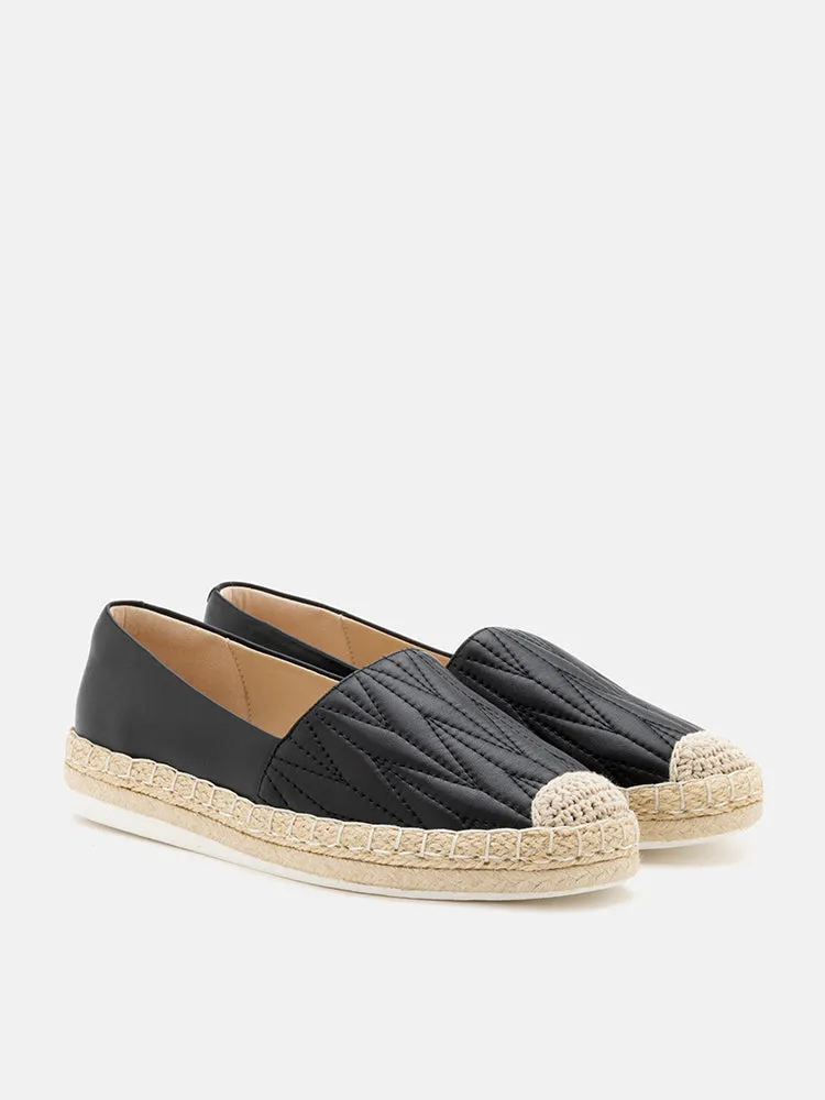 Taryn Leather Espadrilles