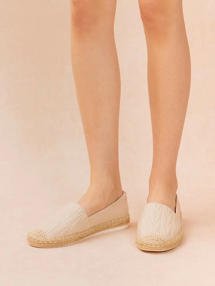 Taryn Leather Espadrilles