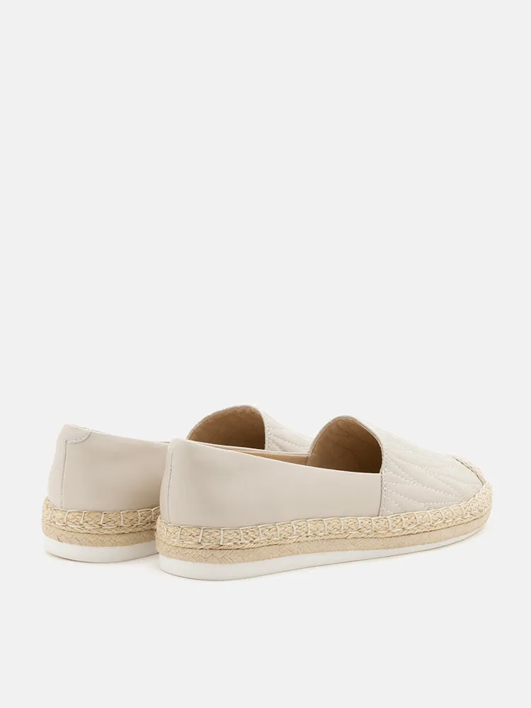 Taryn Leather Espadrilles