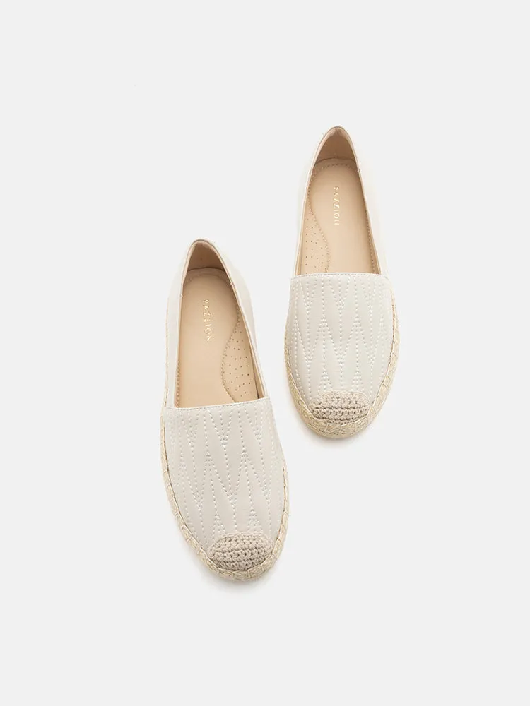 Taryn Leather Espadrilles