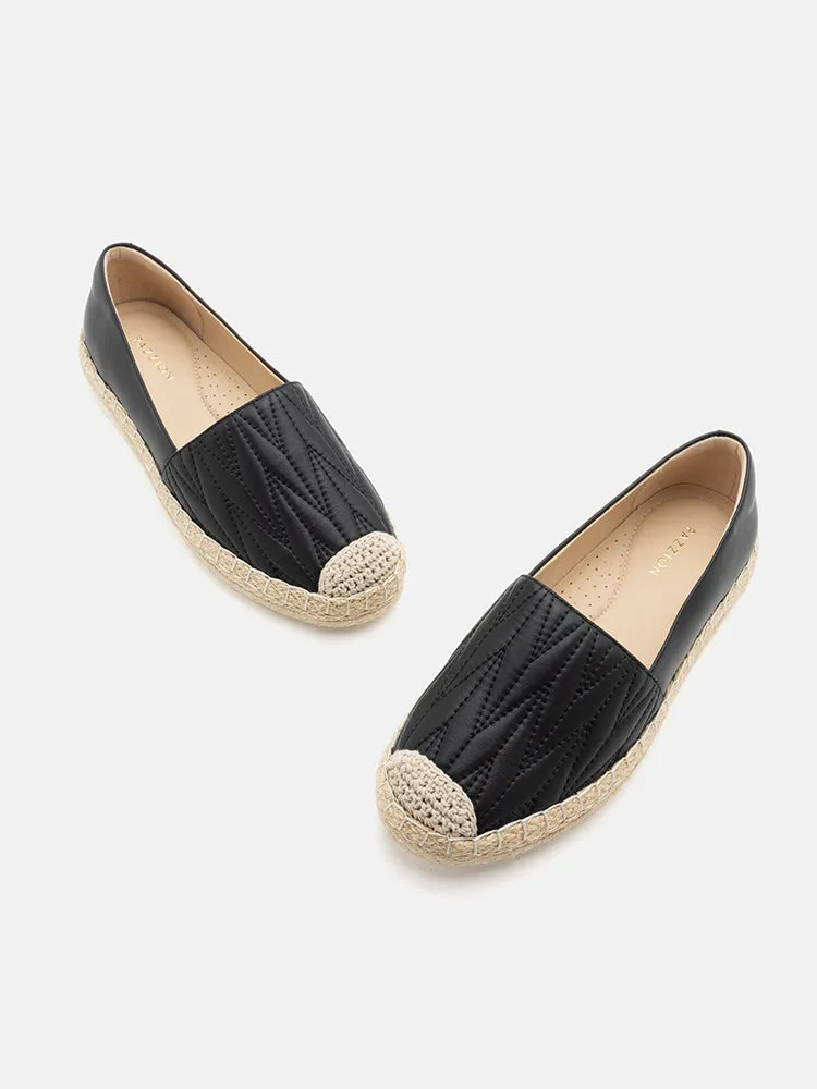 Taryn Leather Espadrilles