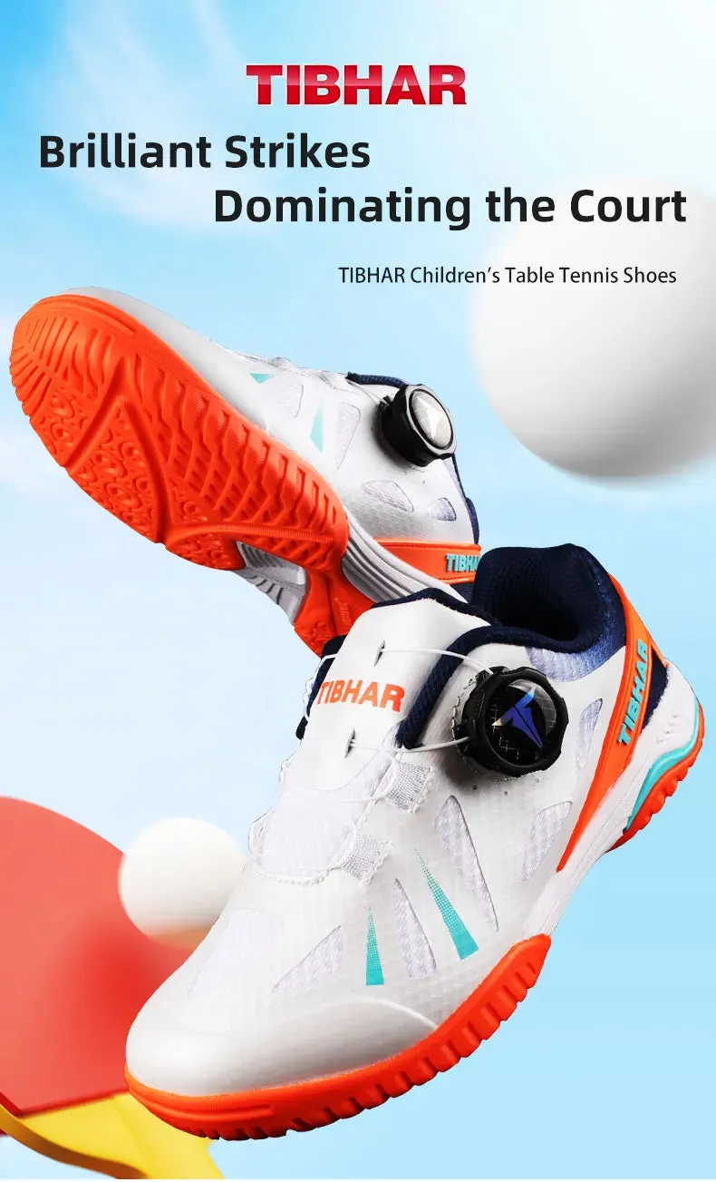 TIBHAR  Sports sneakers ping pong boots Tenis De Mesa Children's table tennis shoes boys girls