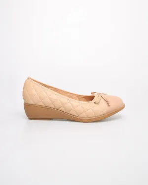 Tomaz YX186 Ladies Ribbon Quilted Flats