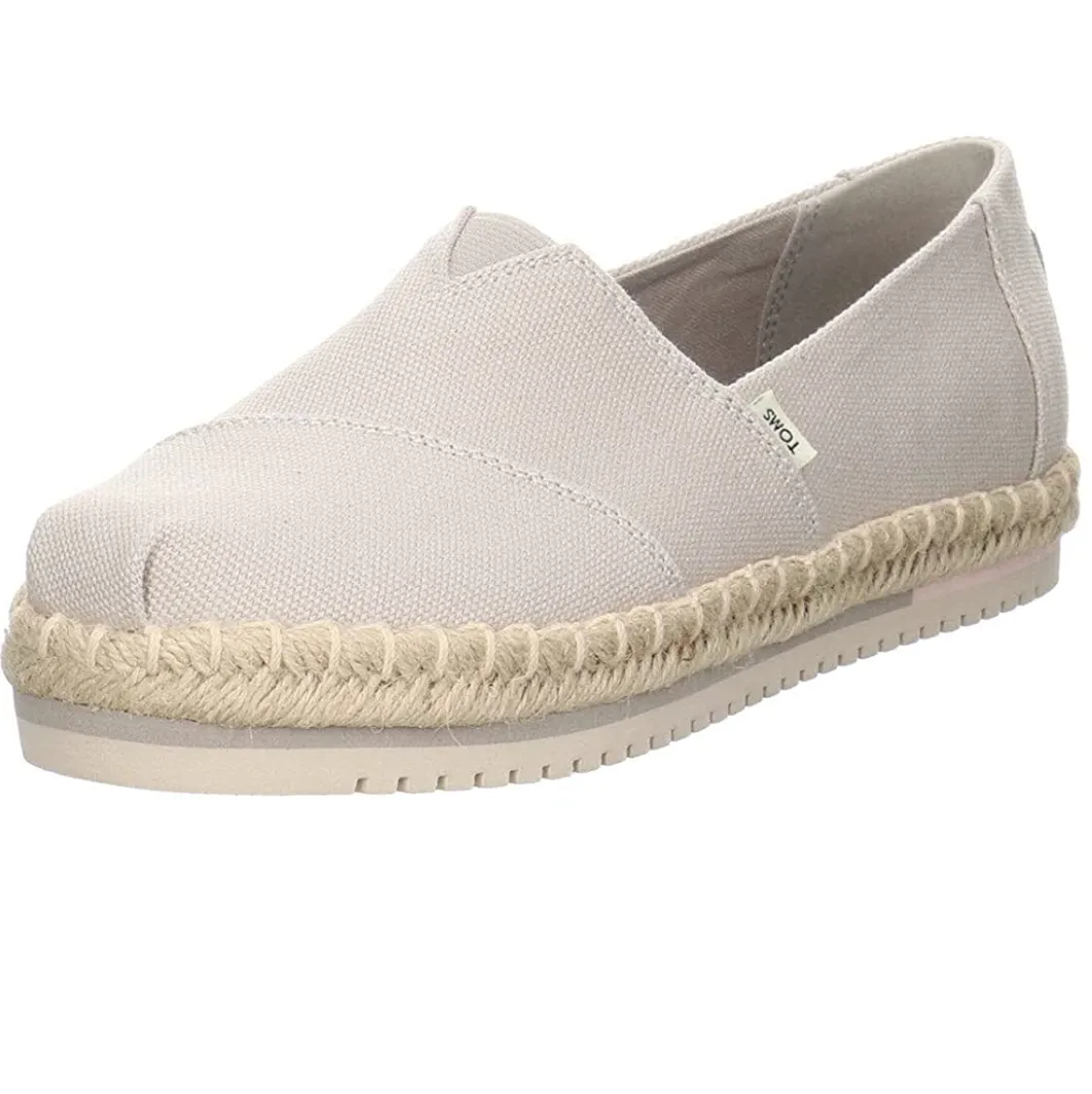 TOMS - Women's Platform Espadrilles - Cloud Grey