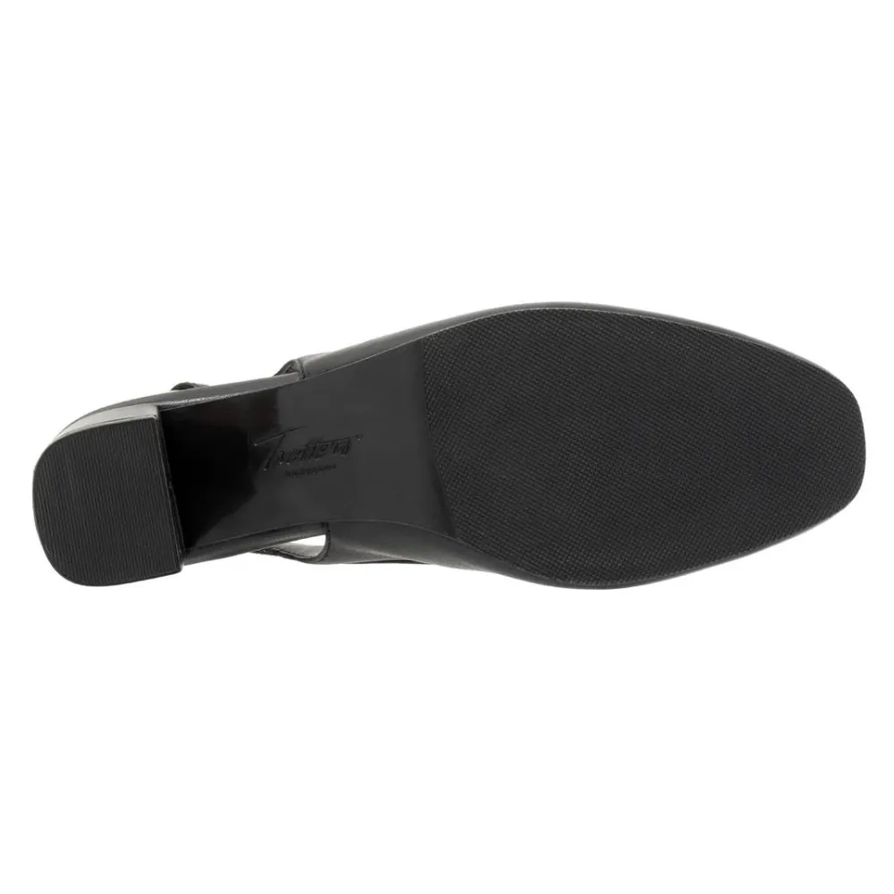 Trotters Dalani Black Leather Pump (Women's)