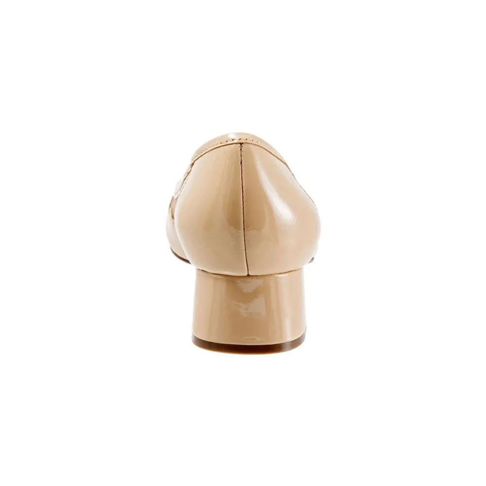 Trotters Lark Heel Nude Patent (Women's)