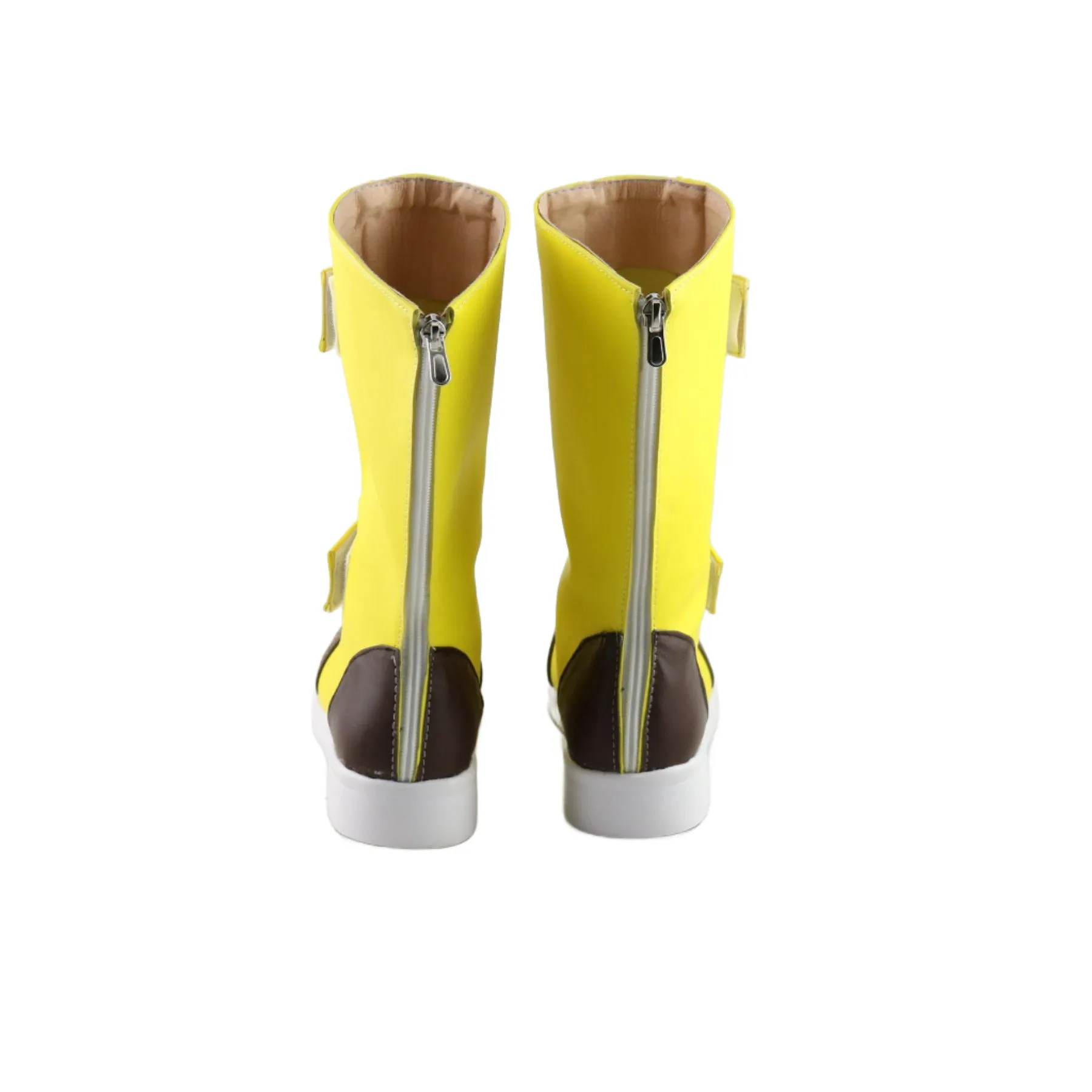 Trunksks Cosplay Yellow Boots Unisex Halloween Custom Made Shoes