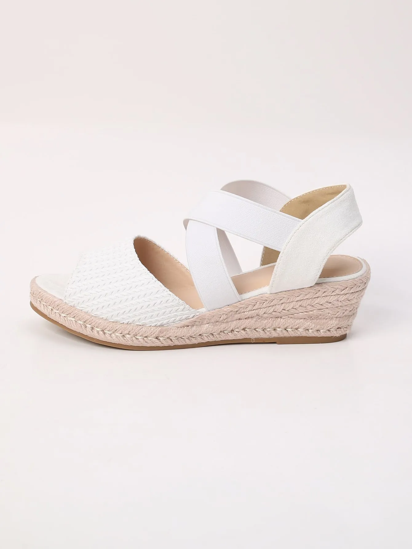 Wedge Sandals with Ankle Strap