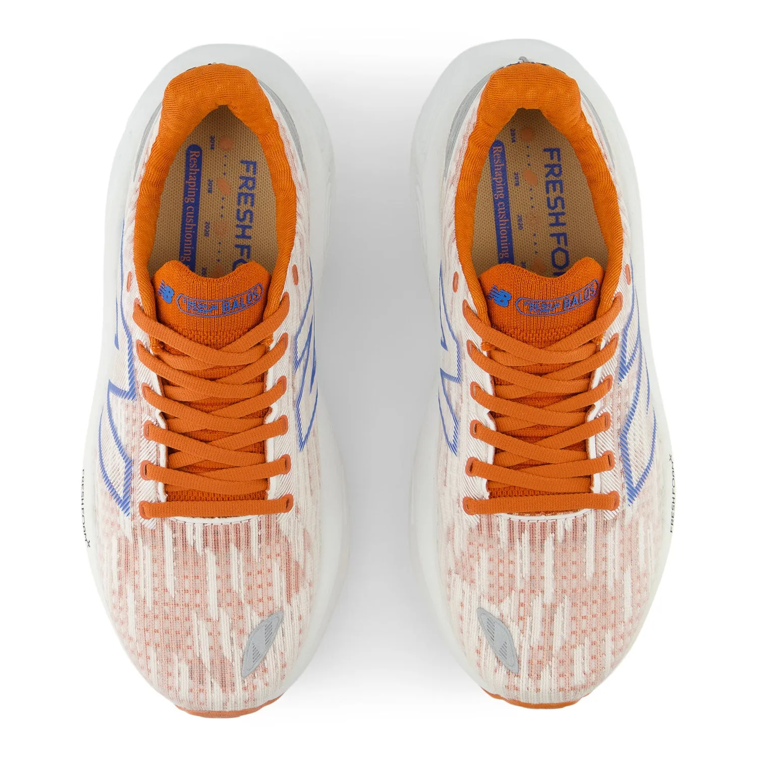 WOMEN'S BALOS - B - A1 WHITE WITH INFIELD CLAY AND BLUE OASIS
